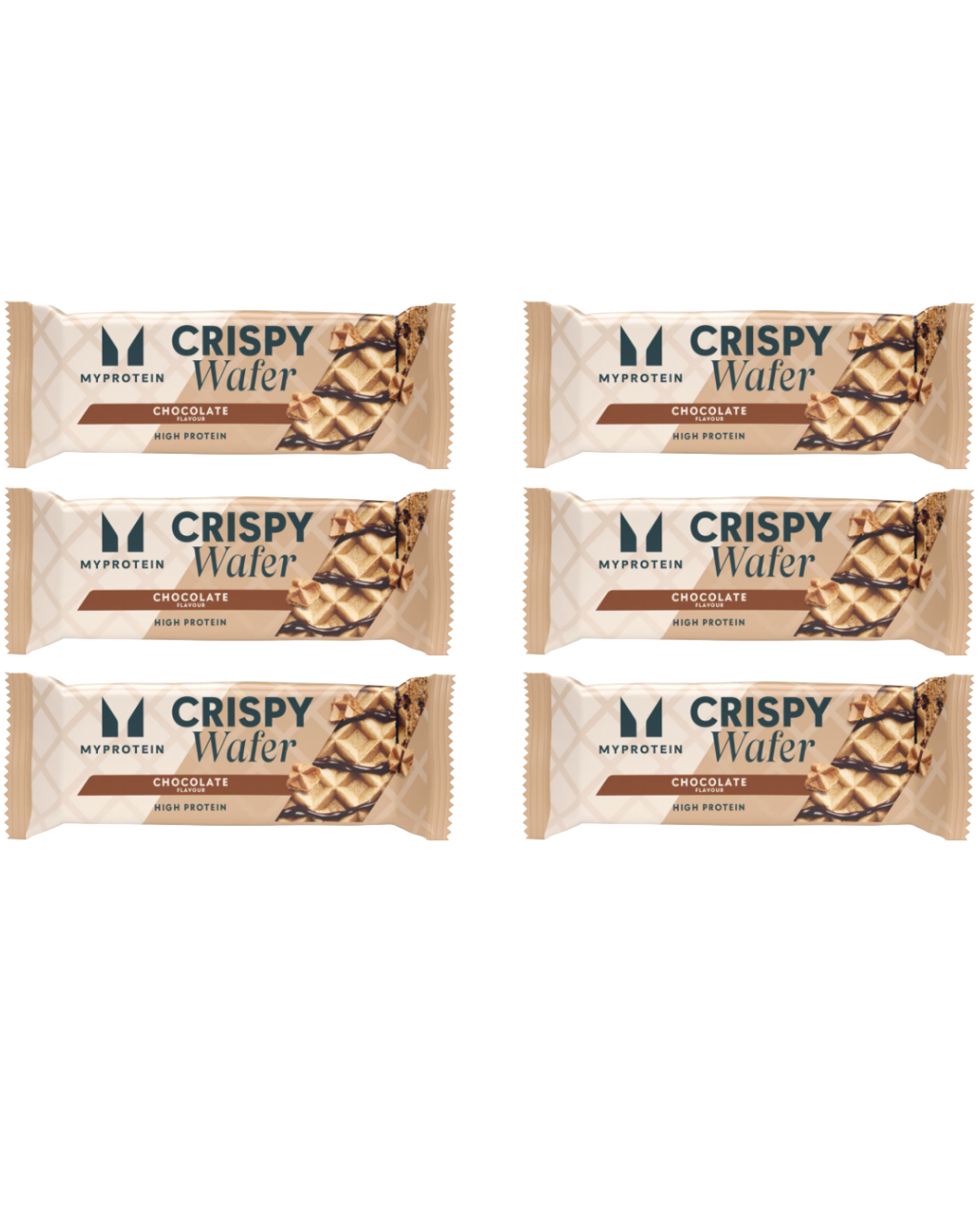 My Protein Crispy Wafer Chocolate Flavour (6 x 41.9g)